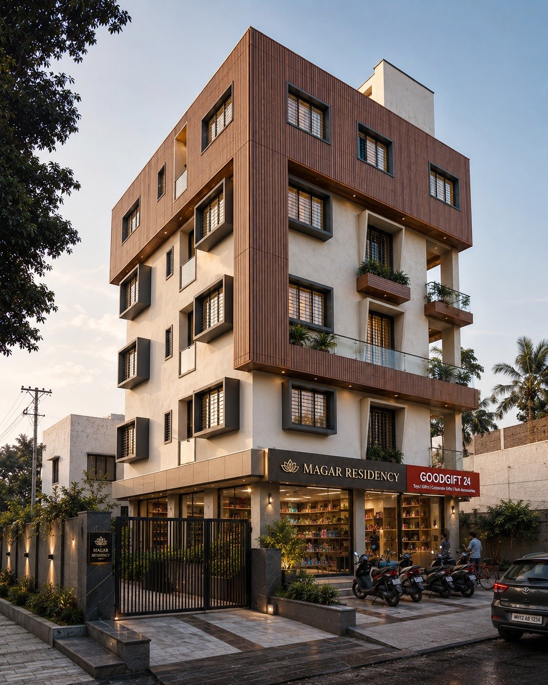 The Magar Residences — Residential, Ahilyanagar by Rajmudra Architects