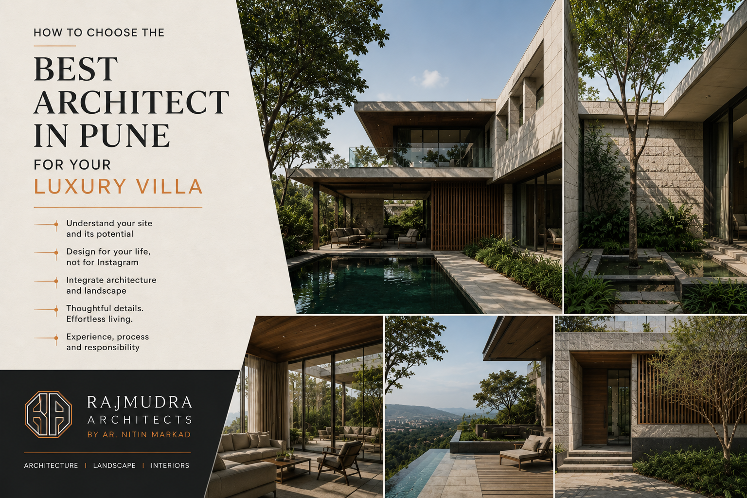 How to Choose the Best Architect in Pune for Your Luxury Villa